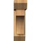 Ekena Millwork Westlake Slat Rough Sawn Bracket w/ Offset Brace, Western Red Cedar, 6"W x 20"D x 20"H BKT0604X20X20WTL06RWR - alternate 4